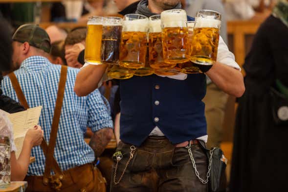 Tour del Oktoberfest con entradas
