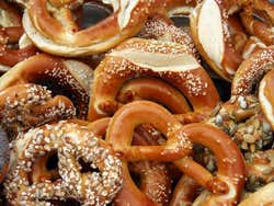 Platos típicos de Munich, pretzel