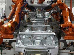 Fábrica de BMW, robots