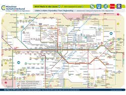 Plano del metro de Múnich